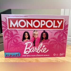 Barbie Monopoly New, Fun!